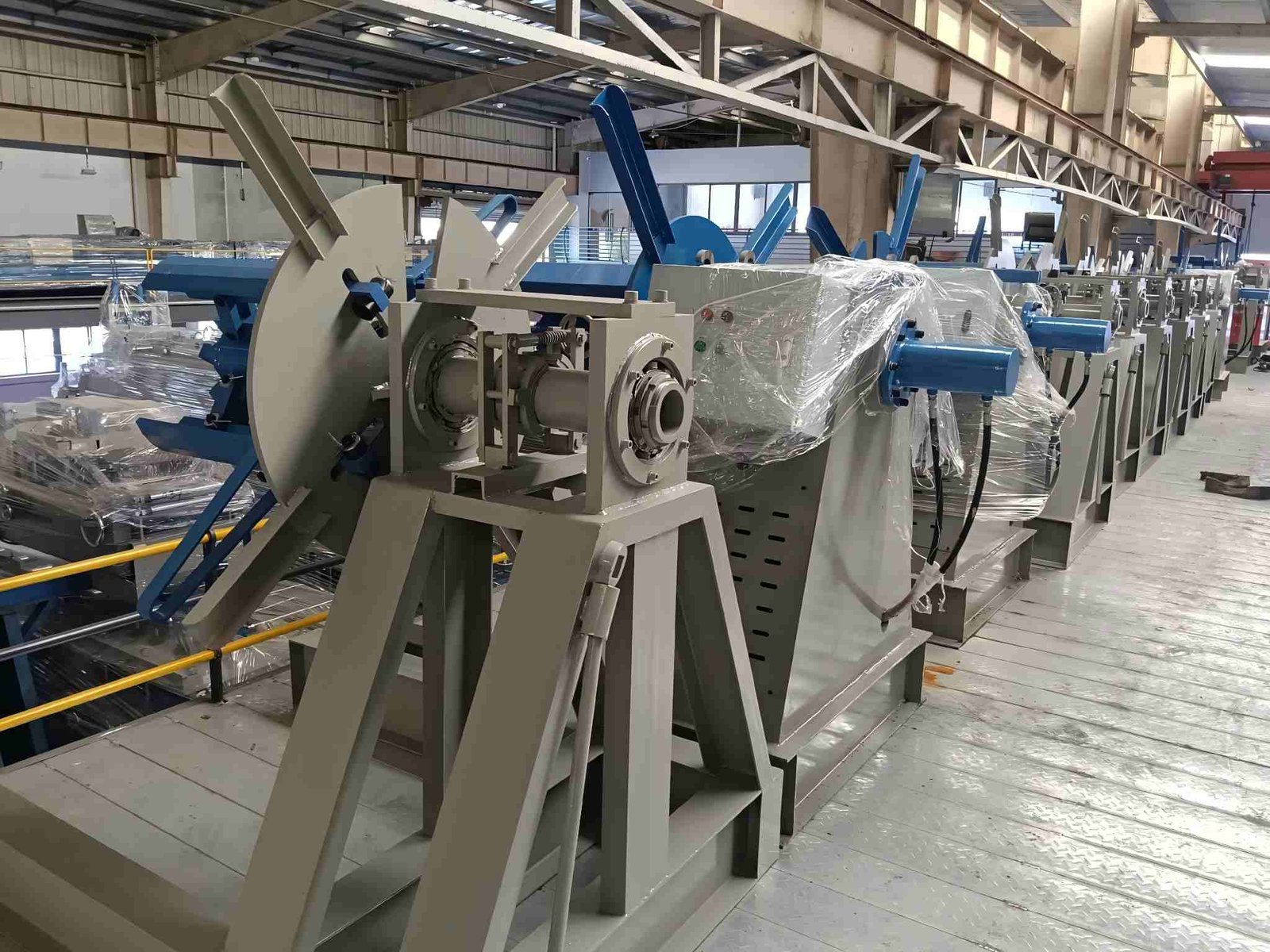 decoiler for cz purlin roll forming machine