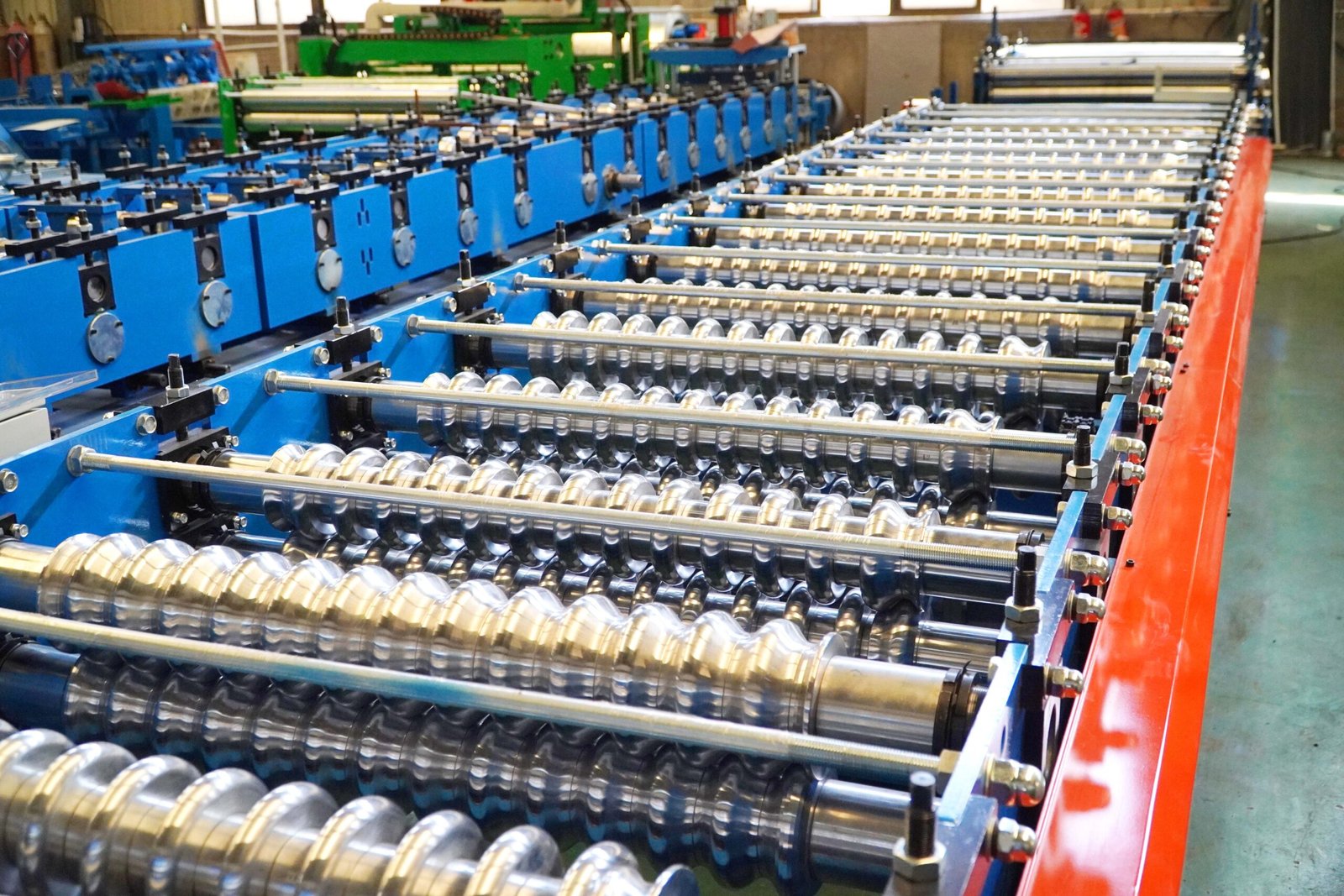 corrugated roofing sheet making machine