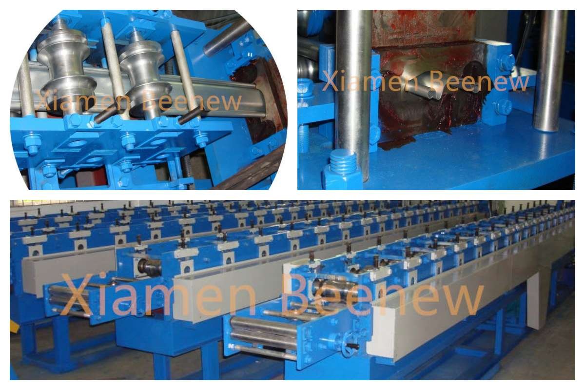 steel rolling door making machine