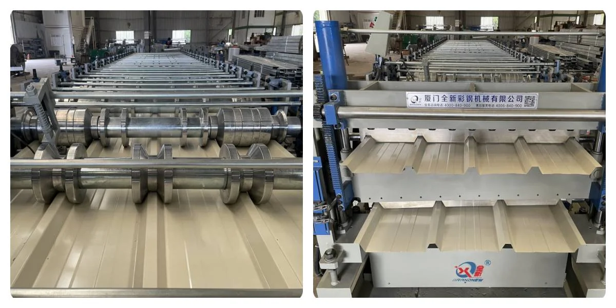 Double Layer Roll Forming Machine