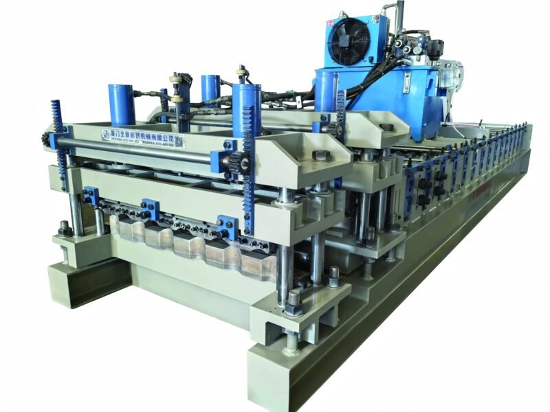 step tile roll forming machine