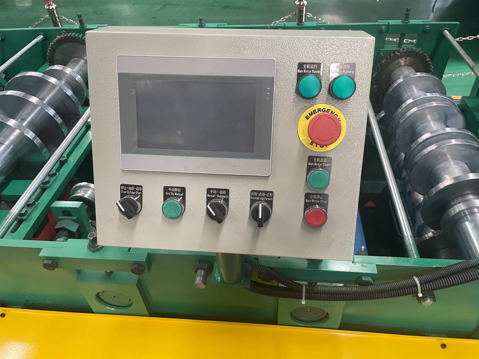 Floor deck roll forming machine for U.K. - Image 2