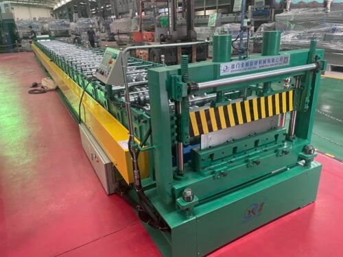 Floor deck roll forming machine for U.K.